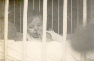 27 aug 35 een vogeltje in een kooitje
